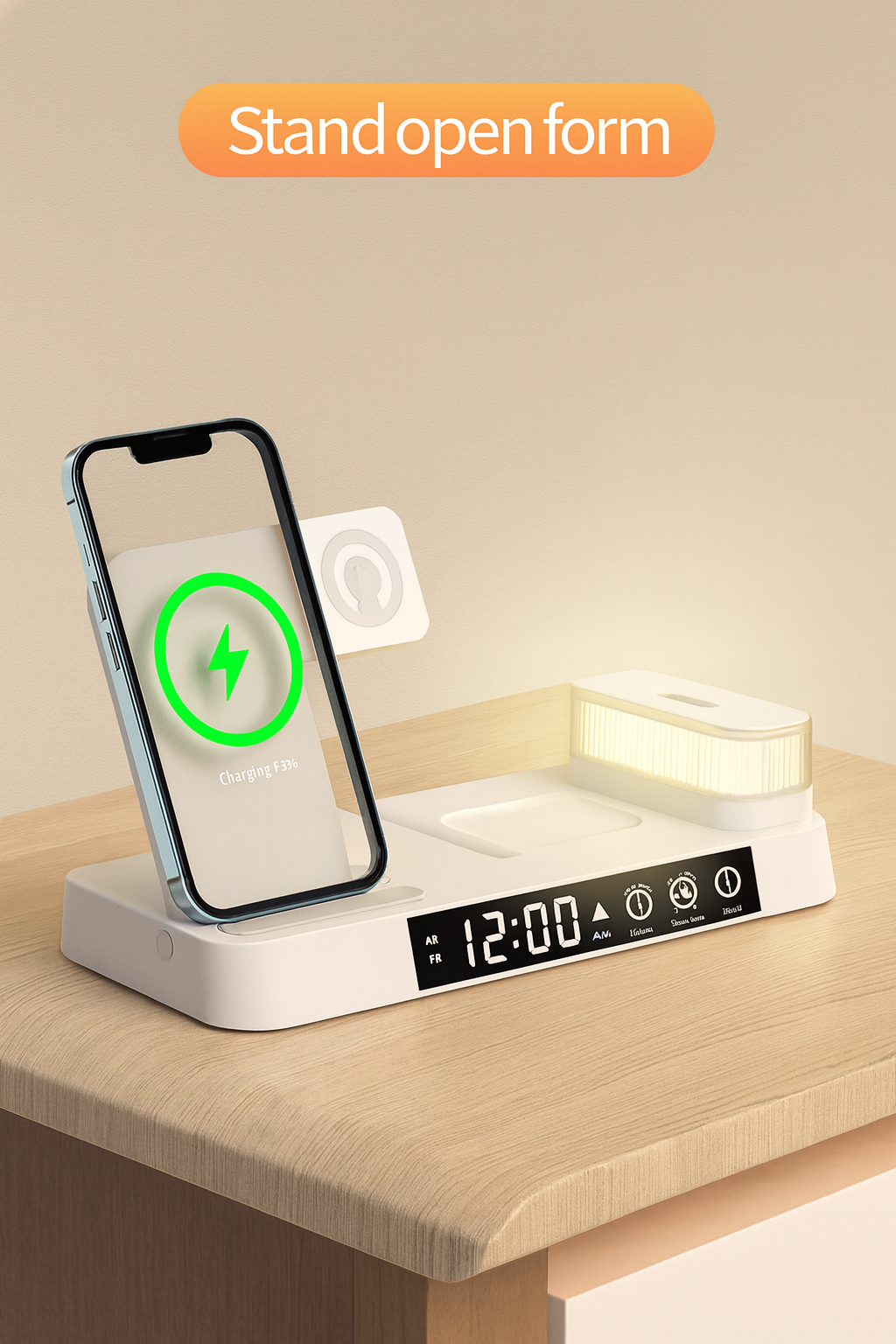 4 in 1 Fast Wireless Charging Station