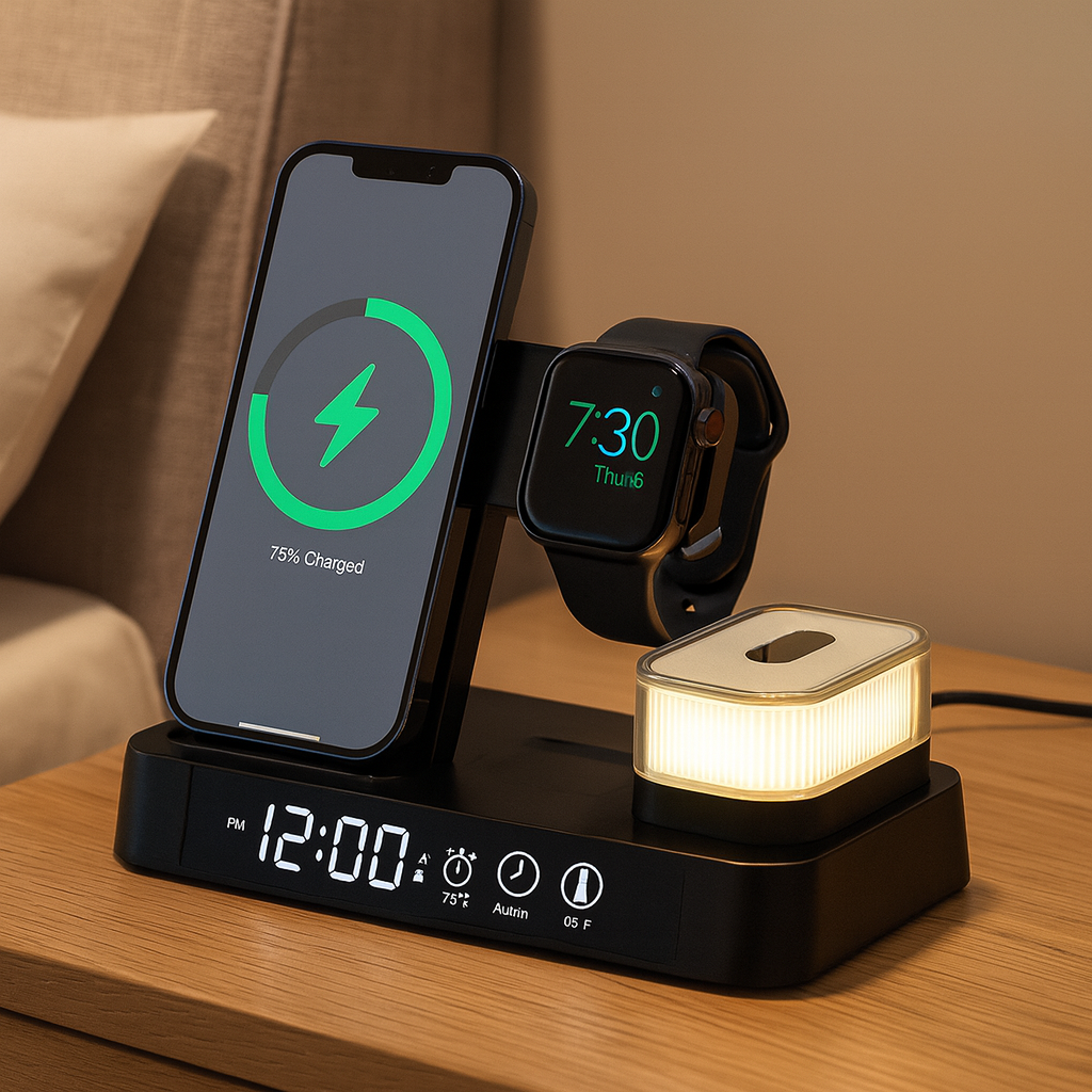4 in 1 Fast Wireless Charging Station