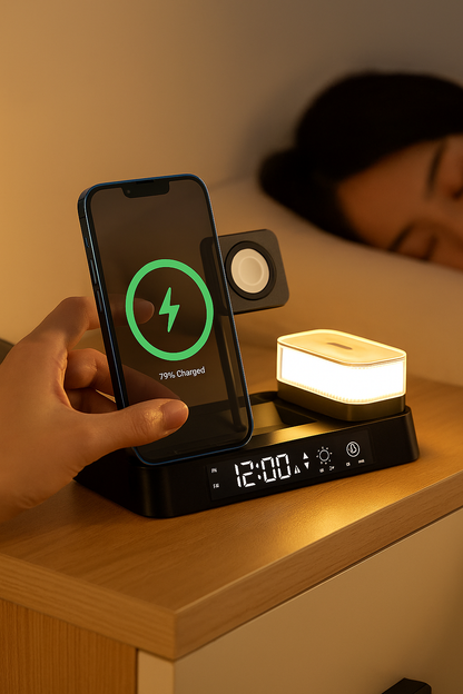 4 in 1 Fast Wireless Charging Station