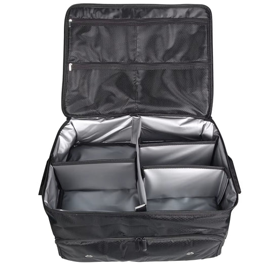 Golf Trunk Organizer Waterproof Car Golf Shoes Bag with Large Golf Storage Box for Shoes Balls Tees Clothes Gloves Accessories ﻿